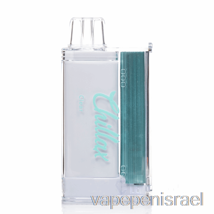 חד פעמי Vape Israel Chillax 15000 חד פעמי שקוף